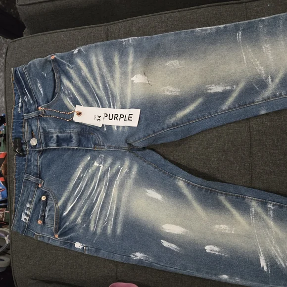 Purple jeans - Picture 1 of 2
